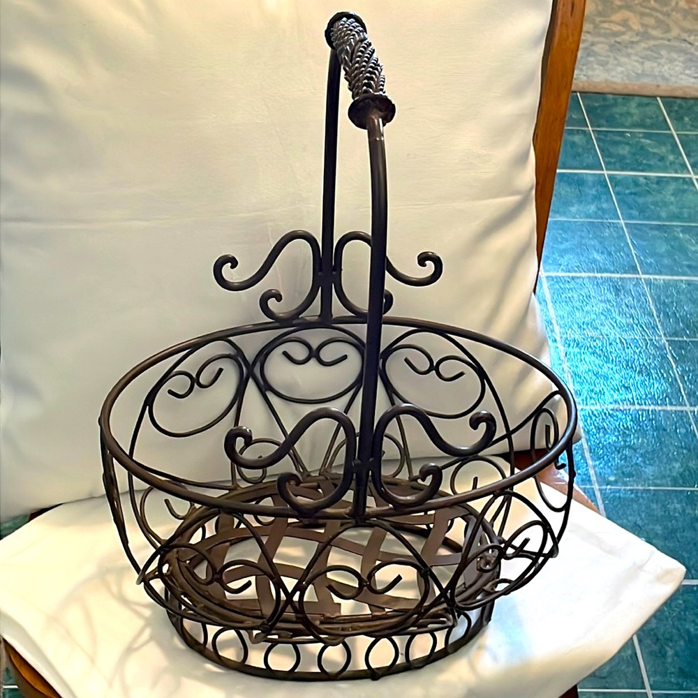 Rustic Iron basket